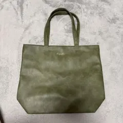 オリーブグリーン トートバッグ