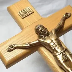 巨大キリスト 十字架 壁掛け用 彫像 オブジェ - メルカリ