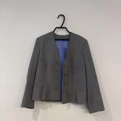 グレー 千鳥柄　ジャケット