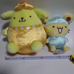ポムポムプリンのぬいぐるみセット