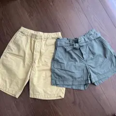 【GAP】【UNIQLO】ガールズパンツ 2枚セット