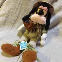 新品　ディズニー グーフィー ぬいぐるみ サファリ 探検隊　アニマルキングダム