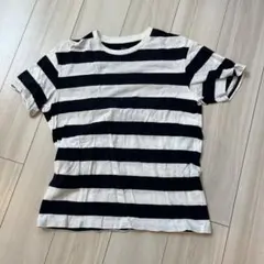 UNIQLO ストライプ Tシャツ Mサイズ