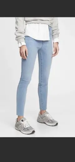 ジェネレーション・グッド ウォッシュウェル　ハイライズ トゥルースキニーデニム