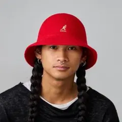 KANGOL カンゴール ハット バケハ レッド