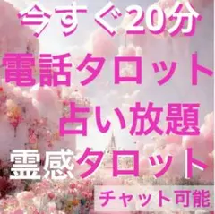 ⭐️電話占いorチャット♡霊感タロット占い放題❣️