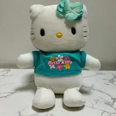 ハローキティ ぬいぐるみ ハイビスカス 平成レトロ - メルカリ