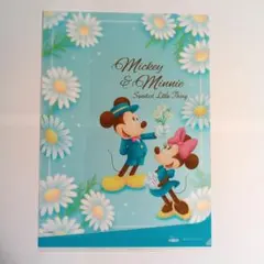 ミッキー＆ミニー A4クリアファイル　第一生命　ディズニー