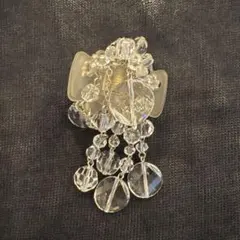 コンプレックスビズ クリスタルビーズ付きヘアクリップのサムネイル