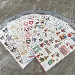 大人の図鑑シール　ムーミン　キティ　シナモン　クロミ　6種セット