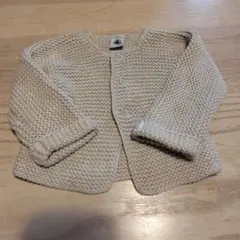 PETIT BATEAU ニットカーディガン 12m