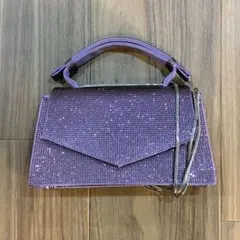 ZARA スパンコール 2wayショルダーバッグ　パーティーバッグ