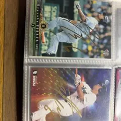 プロ野球 サイン入りカードセット