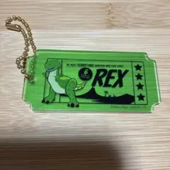 トイストーリー オーマイカフェ アクリルキーホルダー REX