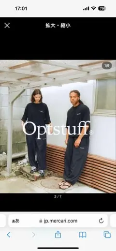 Optstuff 26SS DRAWSTRING TECH T-SHIRT XL - メルカリ