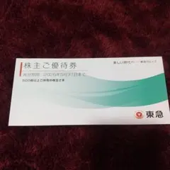 東急　株主優待券　冊子　2026/5/31期限