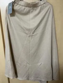 nano・universe ベージュ フレアスカート Sサイズ