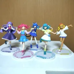 スター☆トゥインクルプリキュア　キューティーフィギュア5体セット　変身前