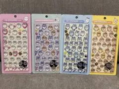 ちいかわ3Dステッカー 4パックセット