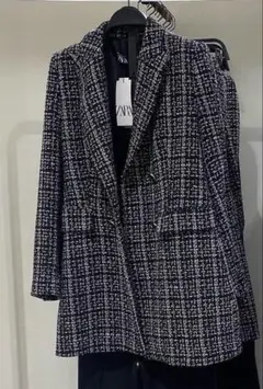 ZARA ツイードジャケット