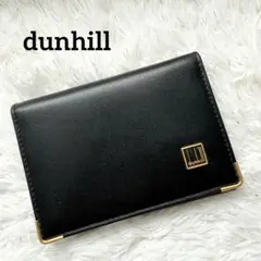 【新品未使用】dunhill ダンヒル レザー カードケース 名刺入れ ブラック