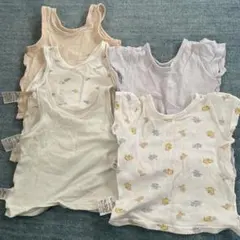 赤ちゃん本舗　肌着5枚セット 80cm コットンメッシュ　ユニクロ