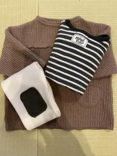 美品 韓国こども服 90-100 ３点セット