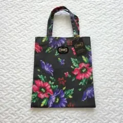 【新品】【FEILER】フェイラー　ビニールミニトートバッグ　小さめサイズ　花柄