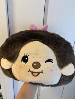 Monchhichi モンチッチ フェイスクッション ぬいぐるみ