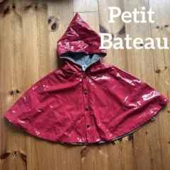 PETIT BATEAU ベビー レインコート　ポンチョ　プチバトー