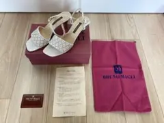 BRUNO MAGRI ブルーノマリ　メッシュレザーサンダル　美品　36ハーフのサムネイル