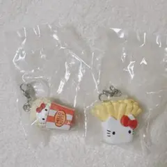 ハローキティ アメリカンデザイン めじるしアクセサリー　ポップコーン ポテト