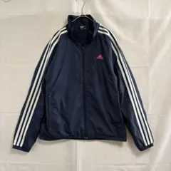 アディダス　クライマストーム　裏起毛　トリコット　ウインドブレーカー　M