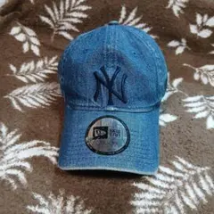 にゅーえら ヤンキース 9twenty デニムキャップ