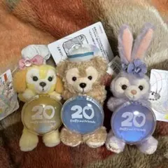 ディズニーシー 20周年 カラフルハピネス ステラルー クッキーアン ダッフィー