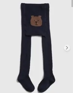 Gap くまさんニットタイツ　新品未使用タグ付き