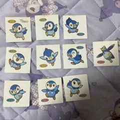 ポケモンパンシール ポッチャマ ポッタイシ 10枚セット