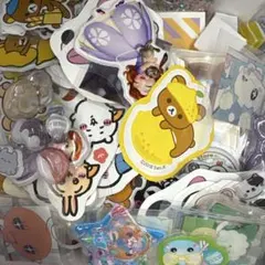 キャラクター　シール　シール帳　まとめ売り　リラックマ　ちいかわ　たまごっち