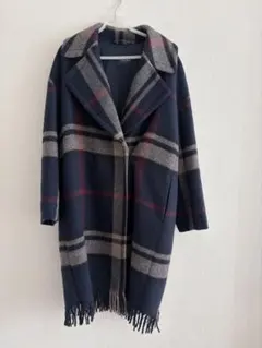 'S MaxMara チェック柄 ロングコートのサムネイル
