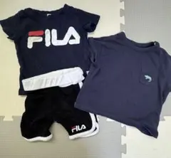 FILA Tシャツとショートパンツセット 80cm