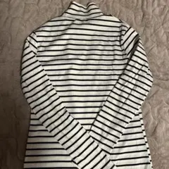 DAZY ストライプ 長袖トップス ハイネック Mサイズ