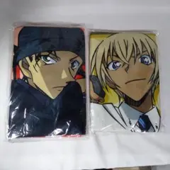 新品　#赤井秀一&安室透2枚組セット　名探偵コナンプレミアムバスタオル