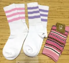 ソックス22-24㎝足新品未使用