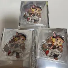 鬼滅の刃 ハロウィン2025 煉獄杏寿郎 アクリルスタンド 3個セット