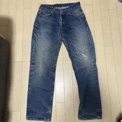 [Made in Valencia] 90s Levi's 501 Red Ear W34 Dark Blue Made in USA 555