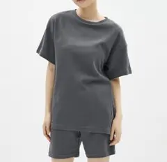 GU ワッフル　パジャマ　セットアップ