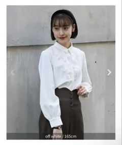 シアーラッフルフリルシャツ an another angelus Fi.n.tのサムネイル