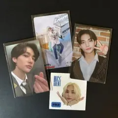 Stray kids ヒョンジン トレカ＆ステッカー アルバム特典 シーグリ