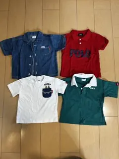 EDWIN・POLO子供用トップス4点セット100〜110㎝