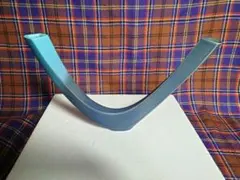 V字型花器 池坊好み 華道 フラワーベース 青色のサムネイル
